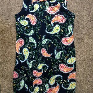 Talbots  sleeveless shift dress